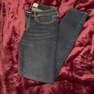 NWOT dark wash Hollister super skinny jeans
